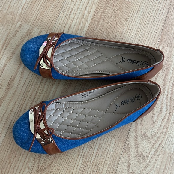 DENIM FLATS - Picture 3 of 3